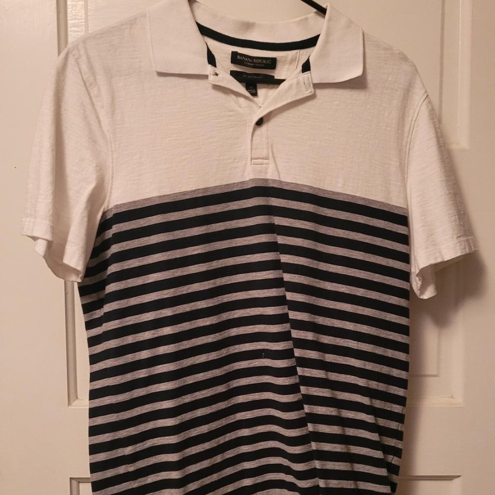 Banana Republic Lux Cotton Polo
